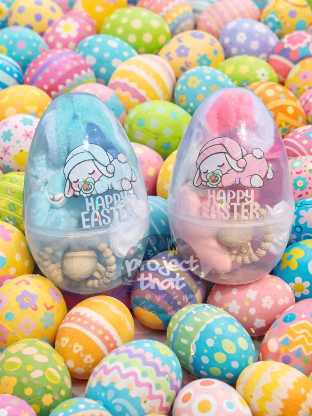 Baby Girls First Easter Prefilled Basket Egg